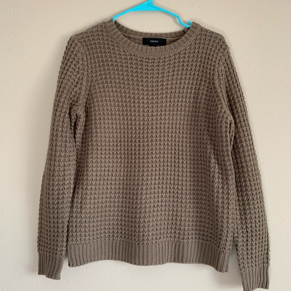 Brown sweater